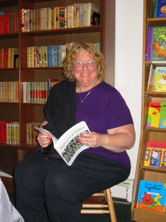 A photo of Bonnie Graham, founder of Bonnie's Book Foundation